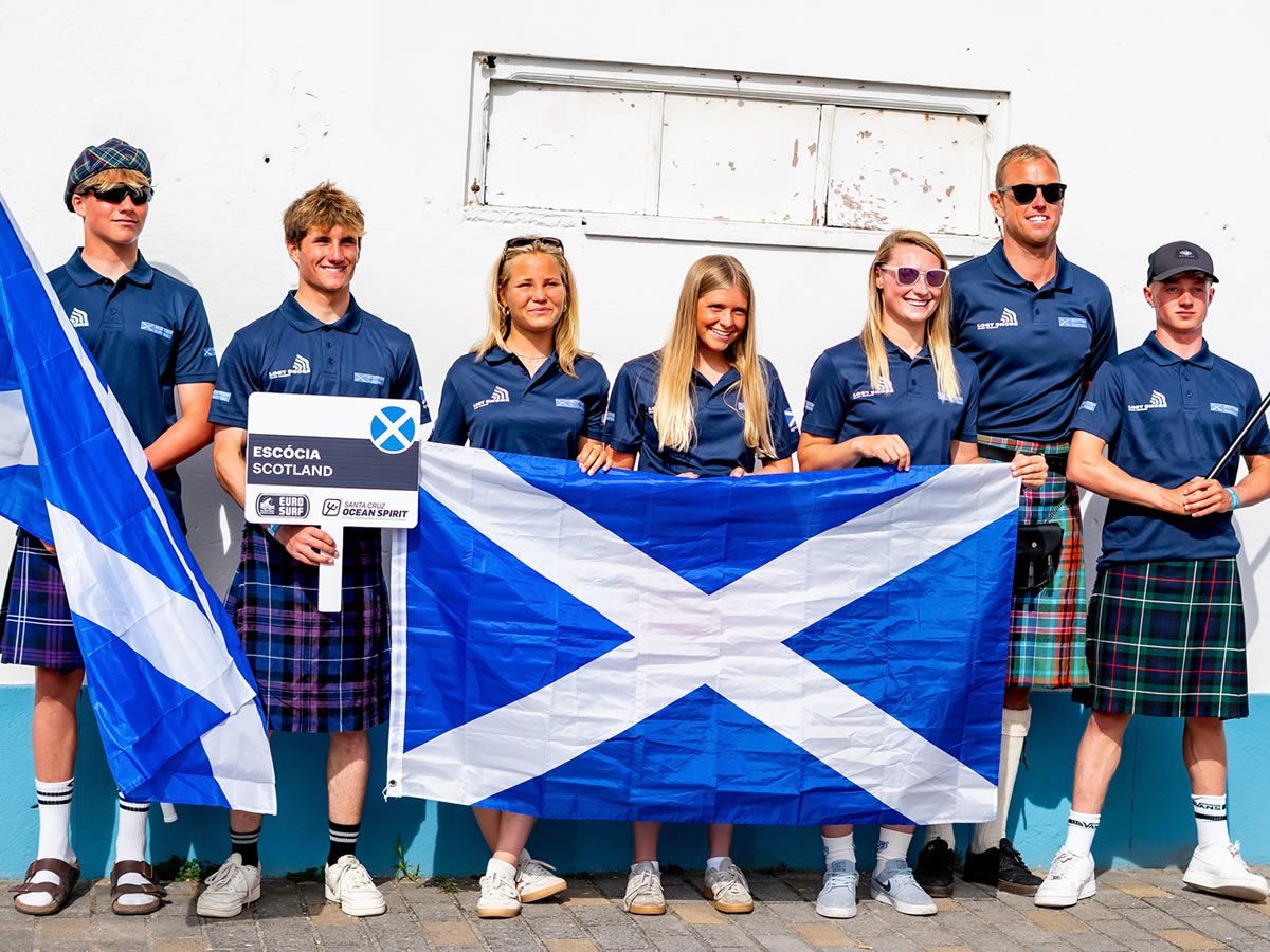 Lost Shore Surf Resort Coaches help Scotland secure best ever finish at Euro Surf 2025