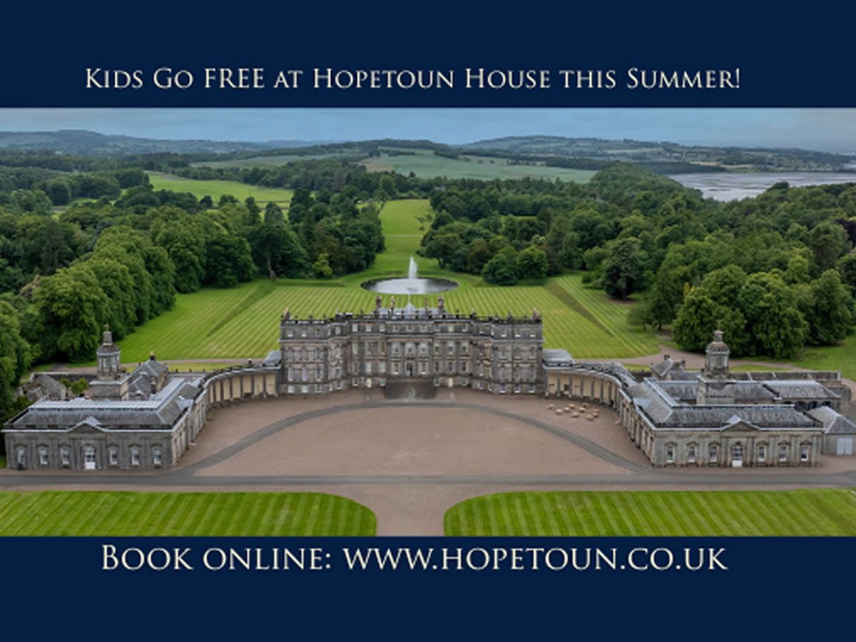 Kids Go FREE at Hopetoun House this Summer!