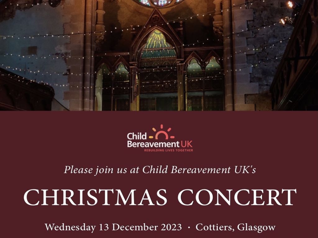 Child Bereavement UK Christmas Concert Glasgow