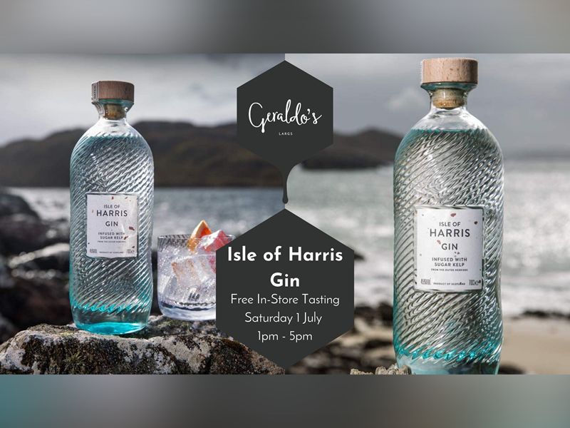 Isle of Harris Gin Tasting at Geraldo’s