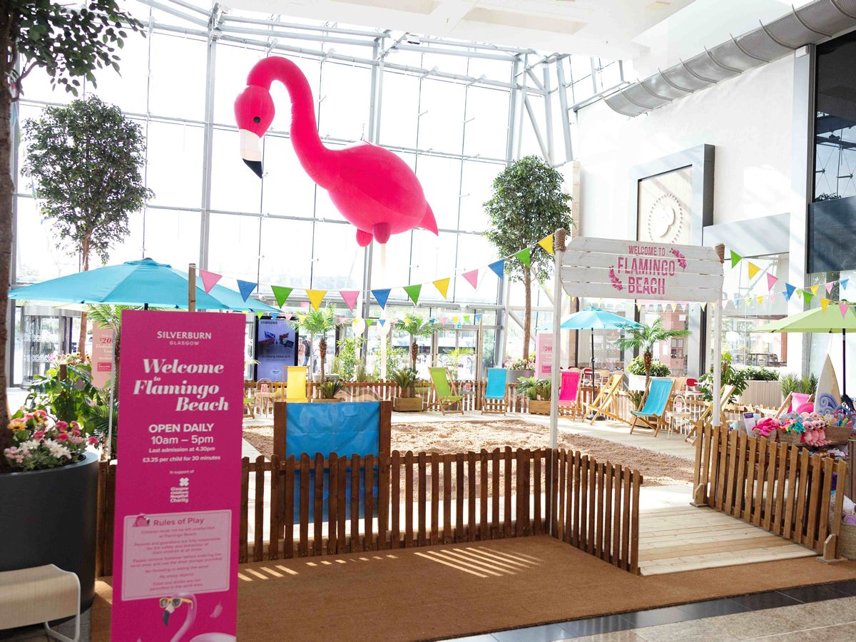 Flamingo Beach at Silverburn