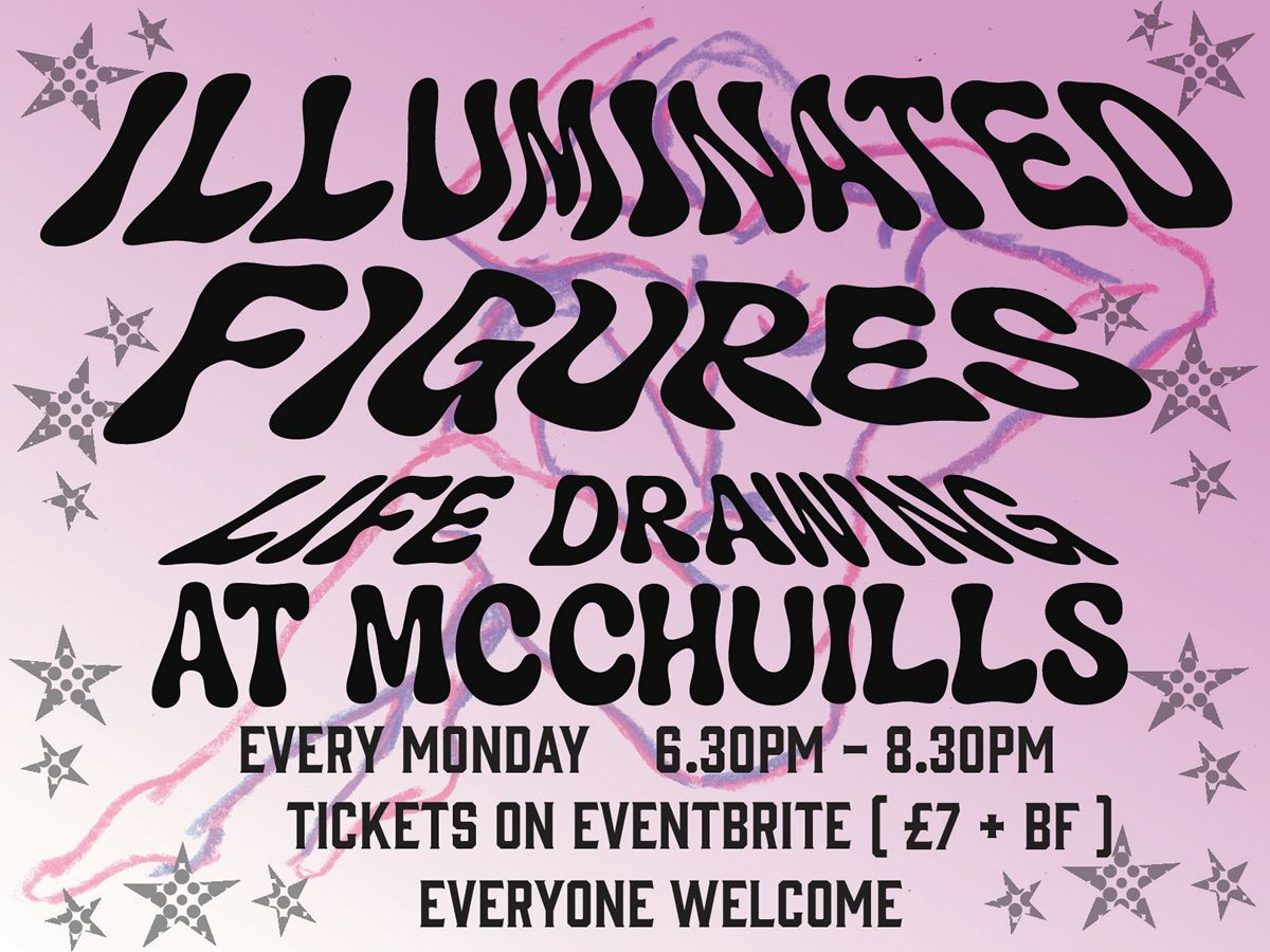 Illuminated Figures Life Drawing