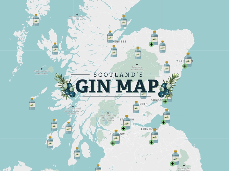 VisitScotland launches GINTERACTIVE map