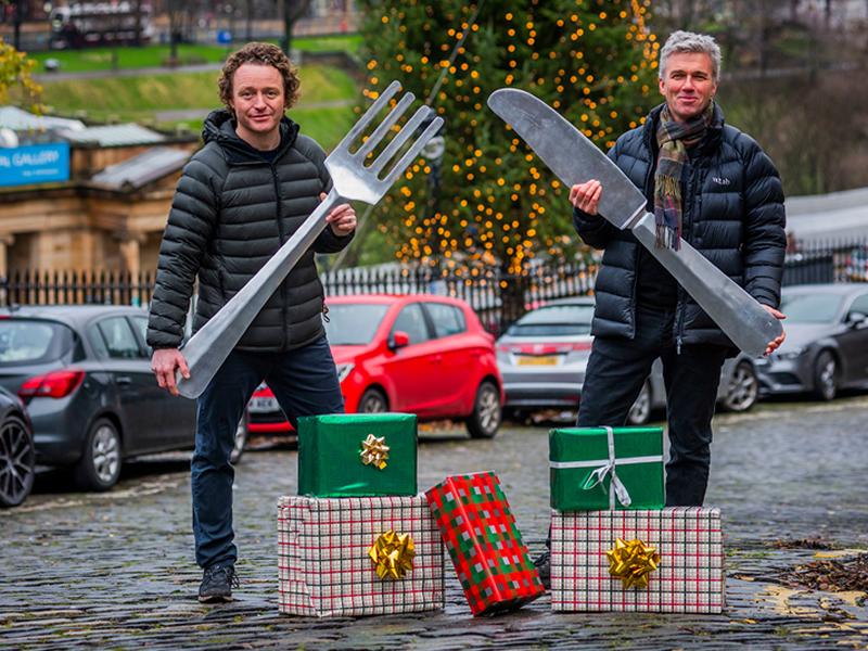 Scottish food stars spread festive cheer with Taste Edinburgh campaign launch