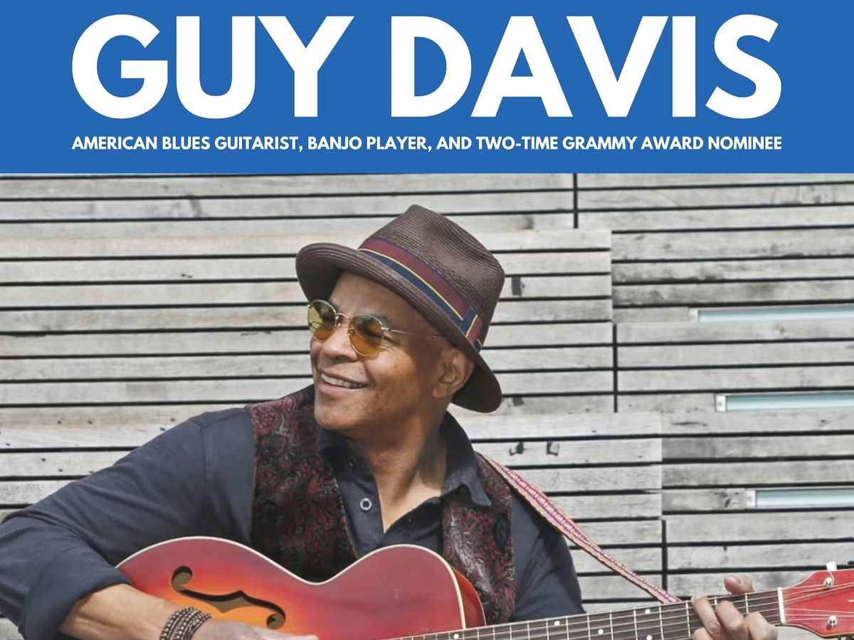 Guy Davis at the Arcadia Music Cafe