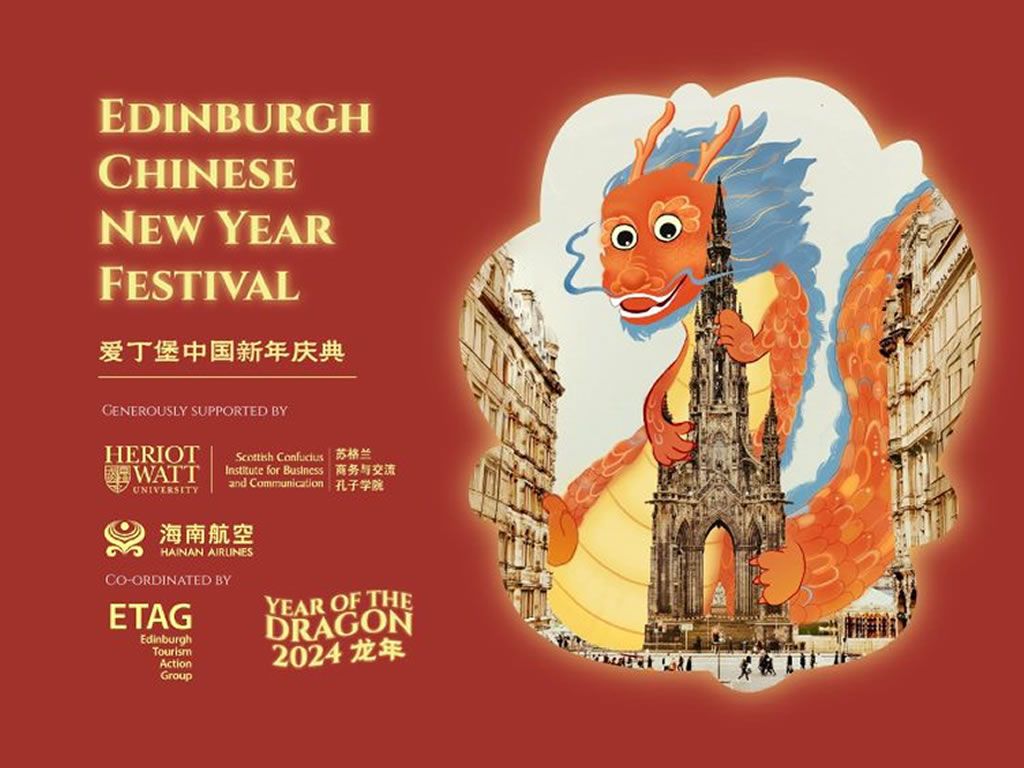  Edinburgh Chinese New Year Festival welcomes 2024 with The Year of the Dragon