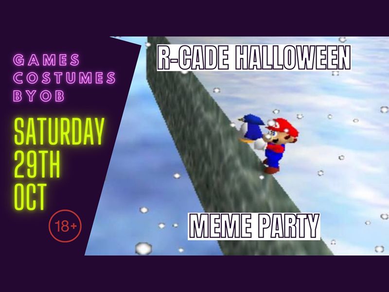 R-CADE Halloween Meme Party