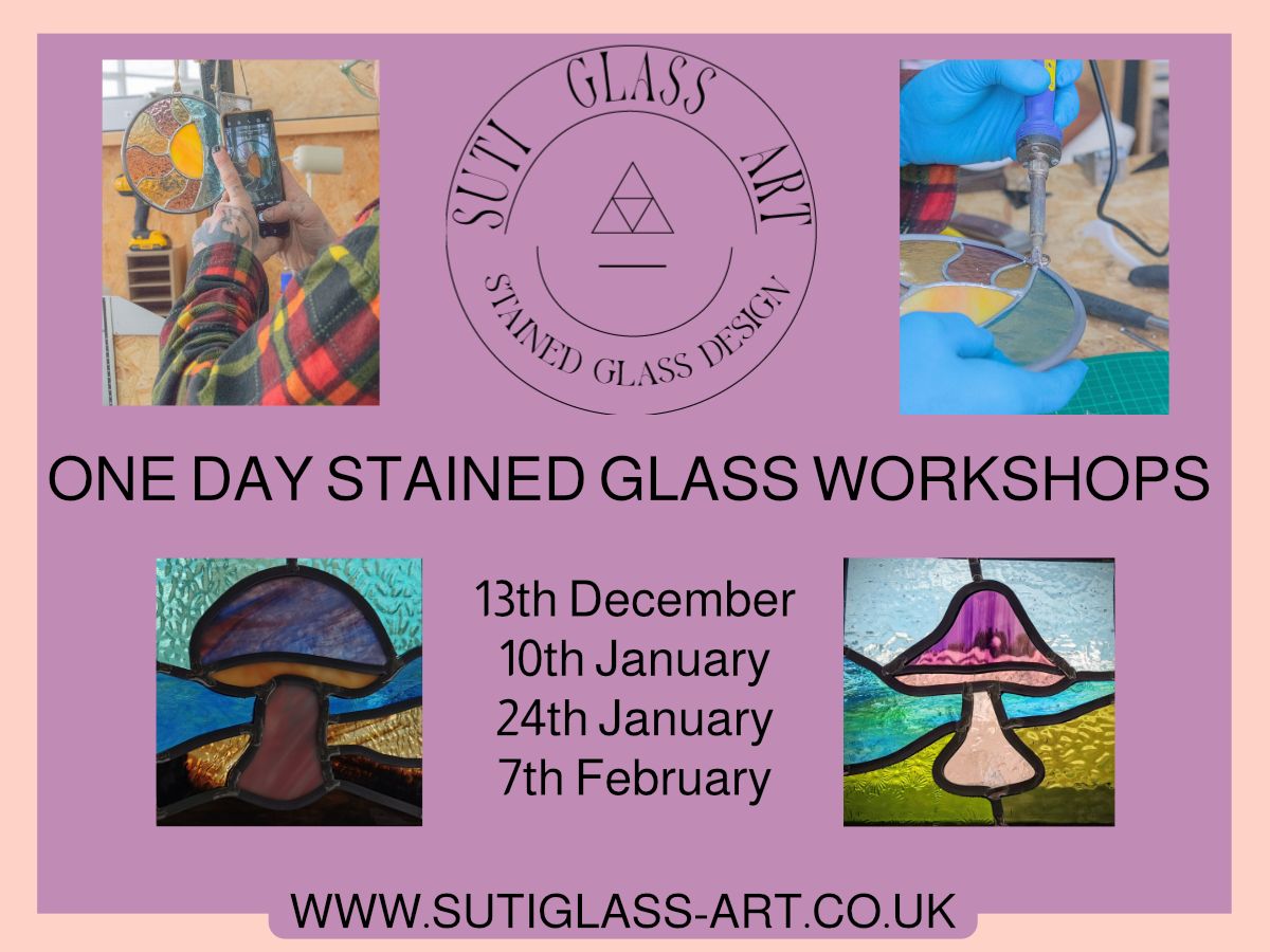 1 Day Traditional Stained Glass Workshop