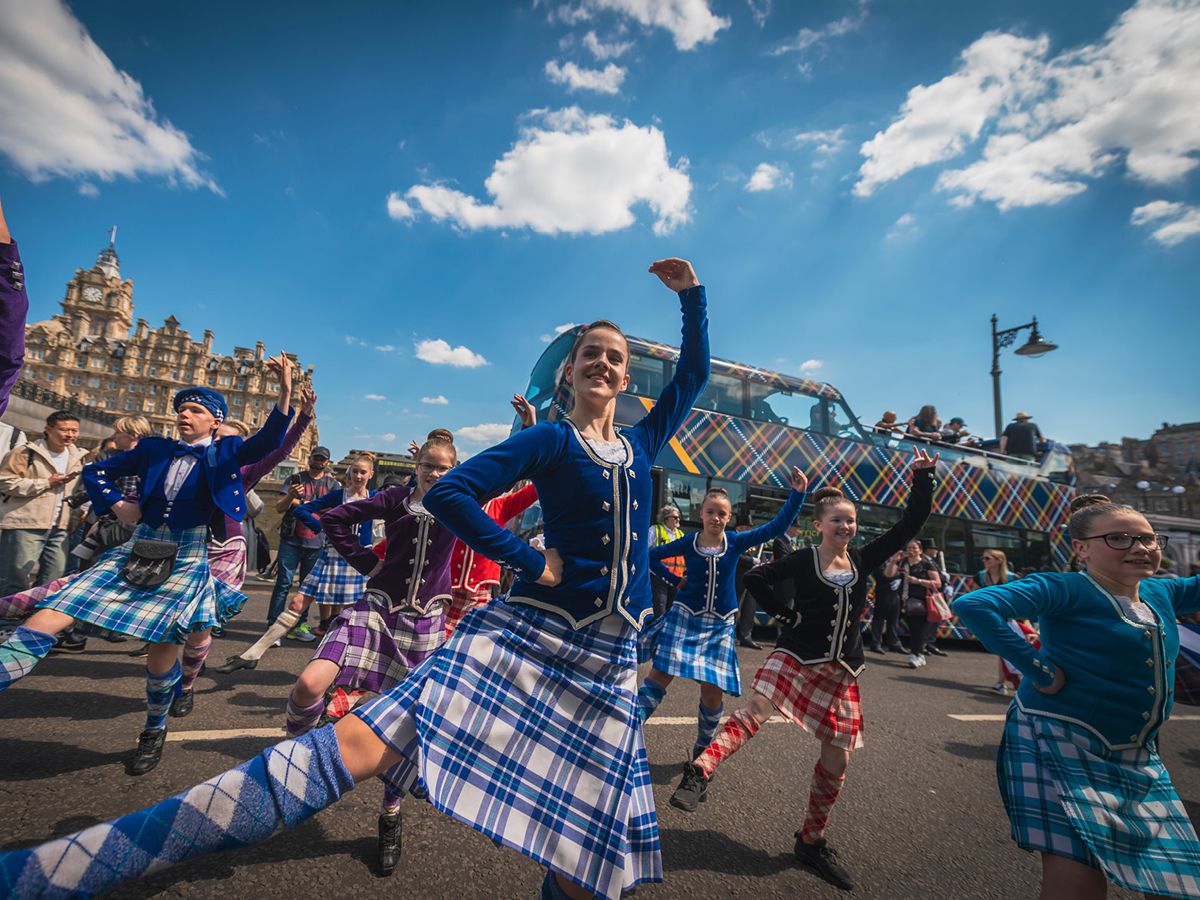 Edinburgh Tartan Parade