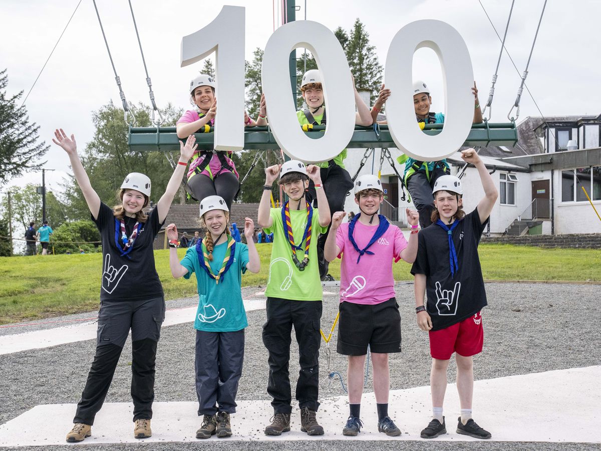 Clyde Scouts celebrate 100 years of outdoor adventure at Auchengillan