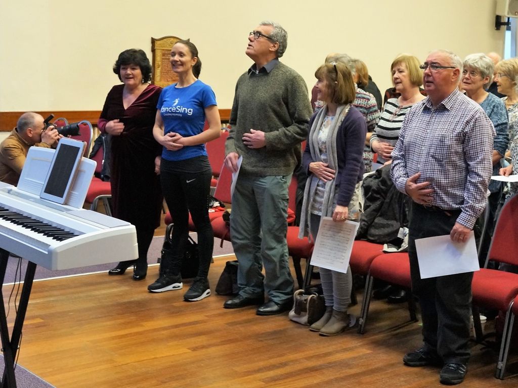 New Year Fun Singalong With Paisley u3a at Paisley Salvation Army
