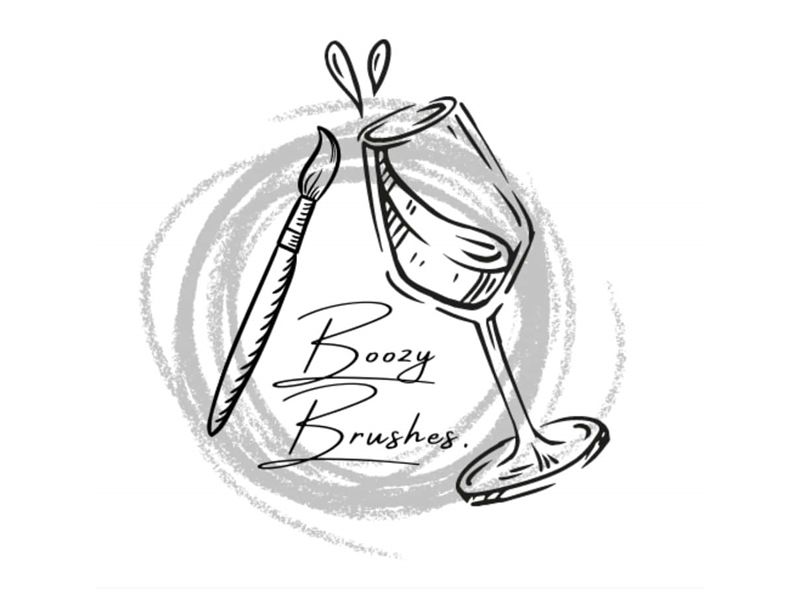 Boozy Brushes Paint Party