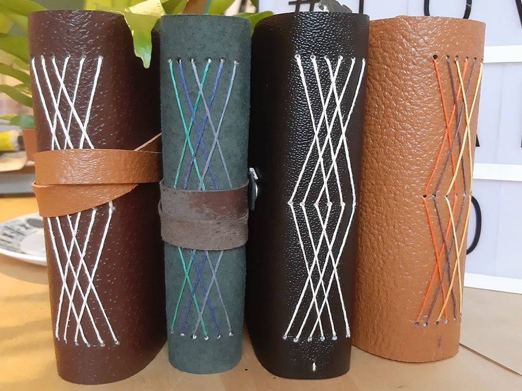 Bitesize Bookbinding: Layered Cross Stitch Journal