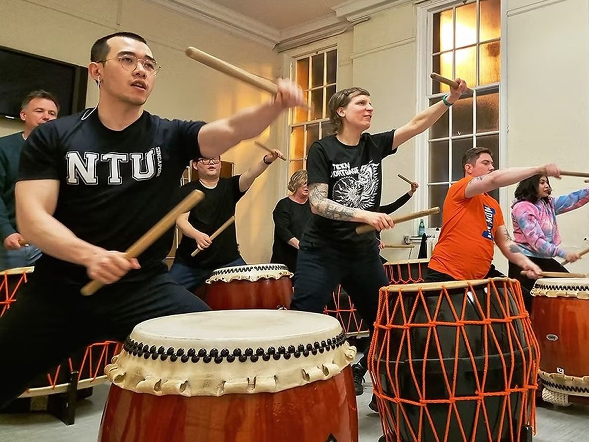 Glasgow Taiko Drumming with the Mugen Taiko Dojo
