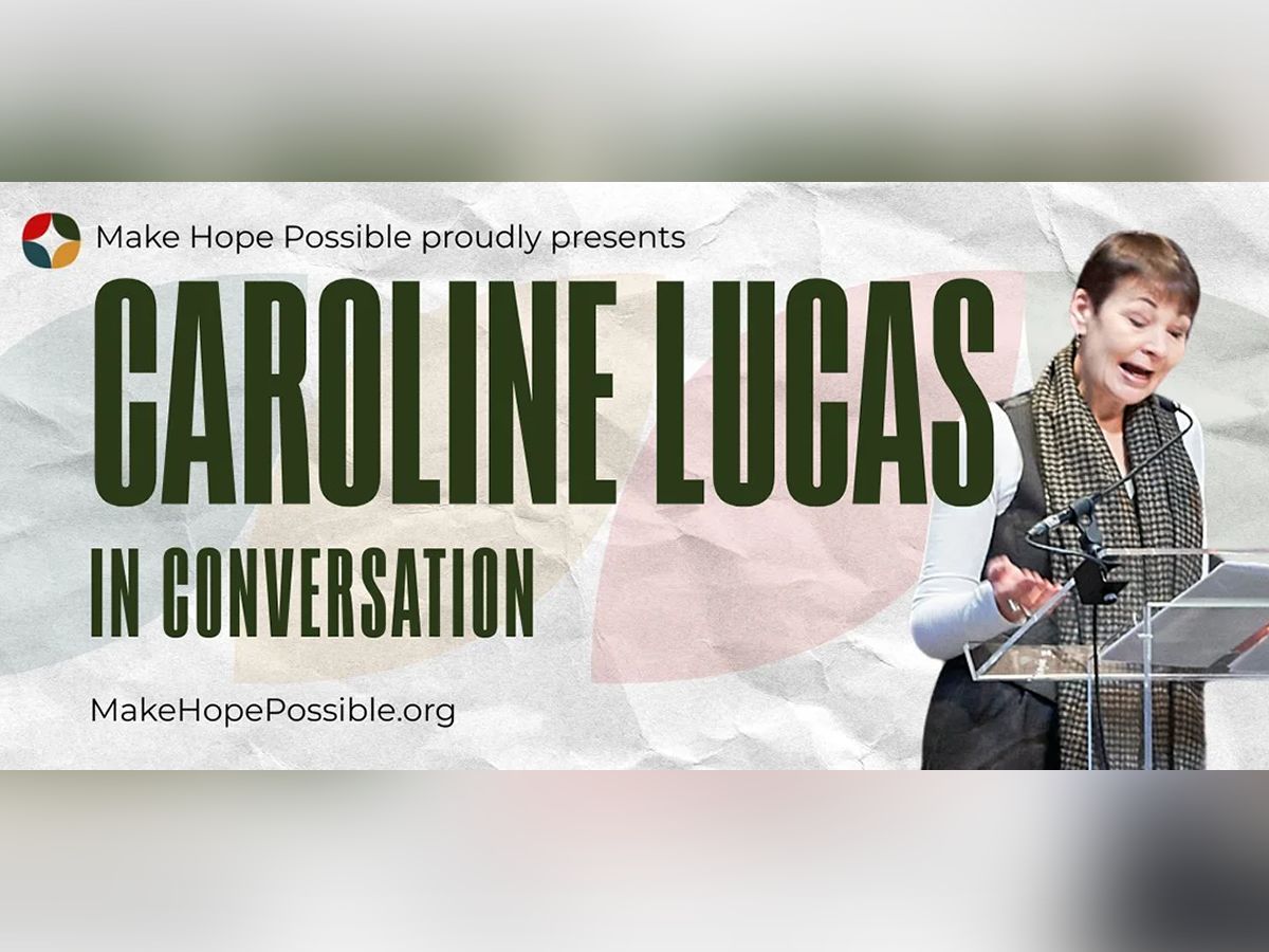 Caroline Lucas in Coversation