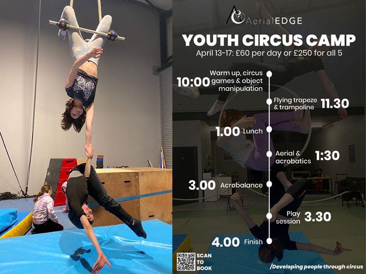 Aerial Edge Youth Circus Easter Camp