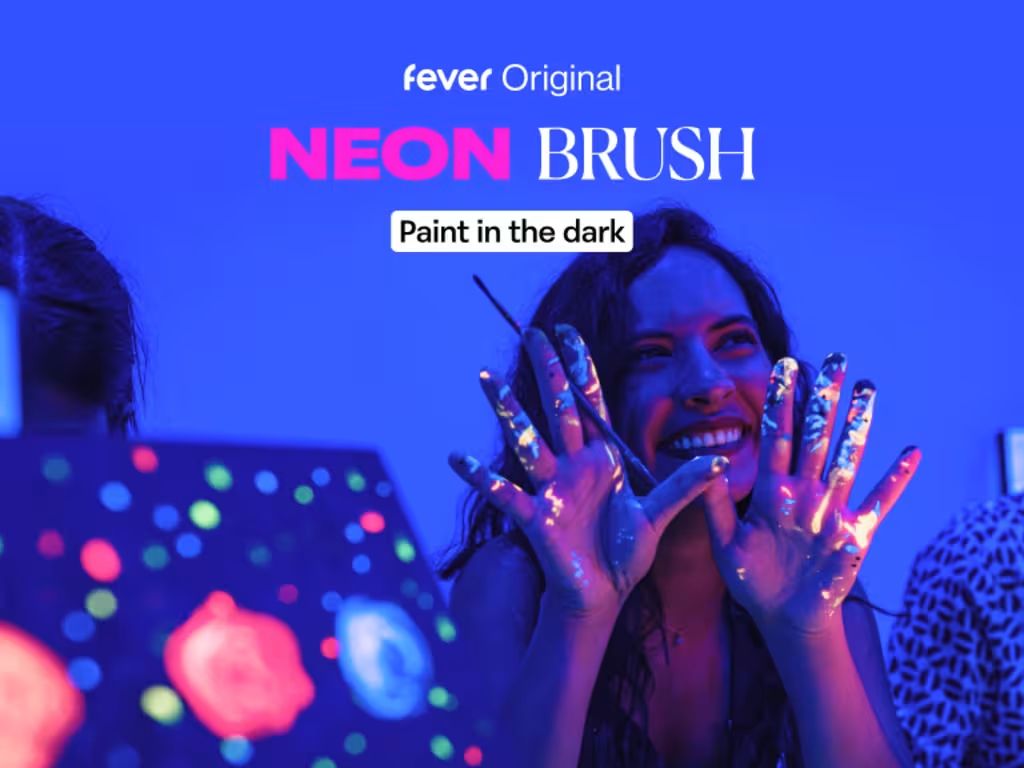 Neon Brush: Sip & Paint Workshop in the Dark