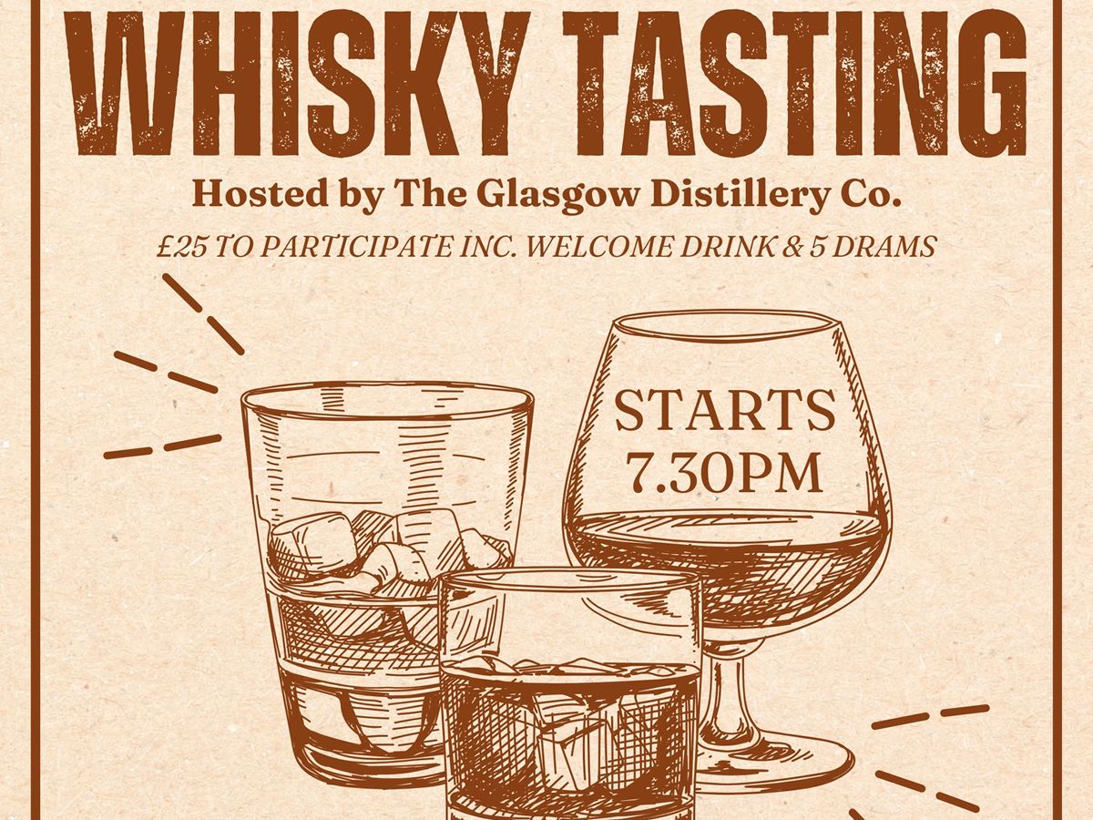 121st Glasgow Scout Group - Whisky Tasting Hosted by The Glasgow Distillery Co.
