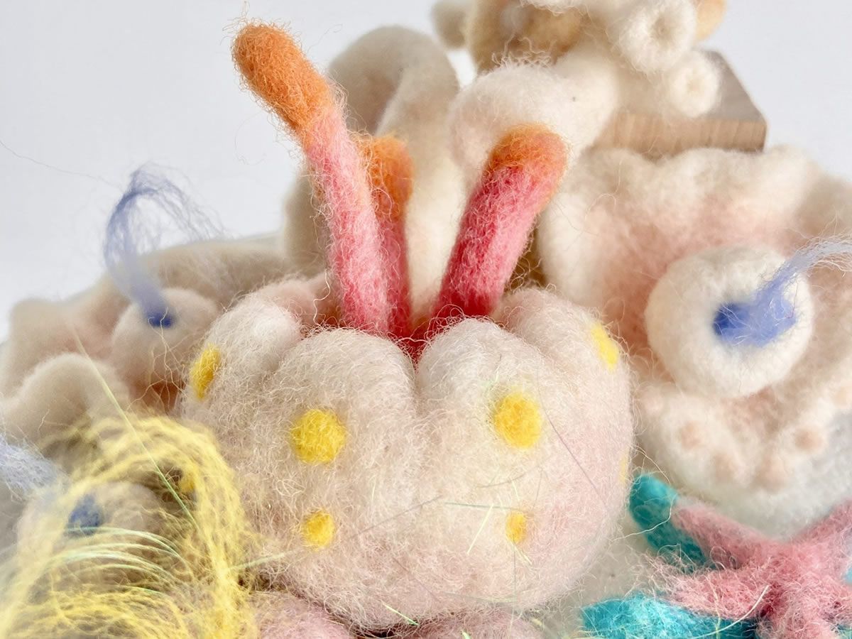 Needle Felted Corals