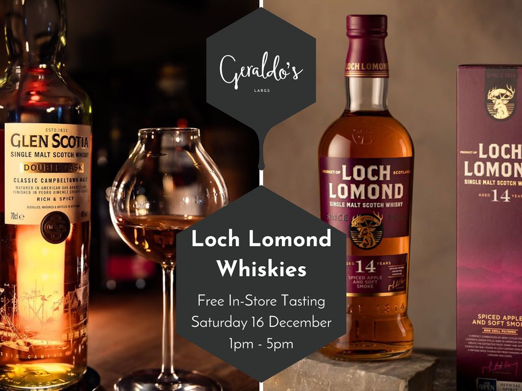 FREE Loch Lomond Whiskies Tasting