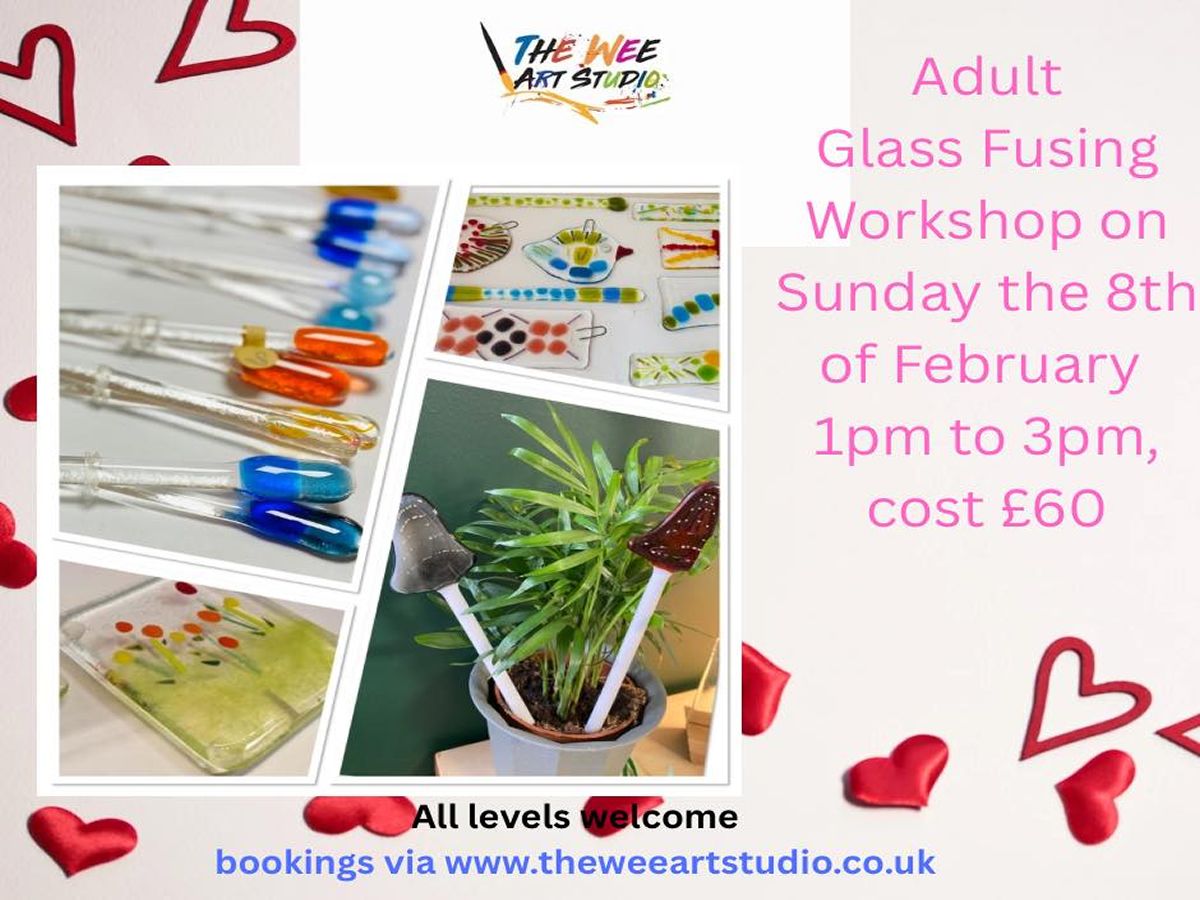 Valentine’s Themed Fused Glass Workshop