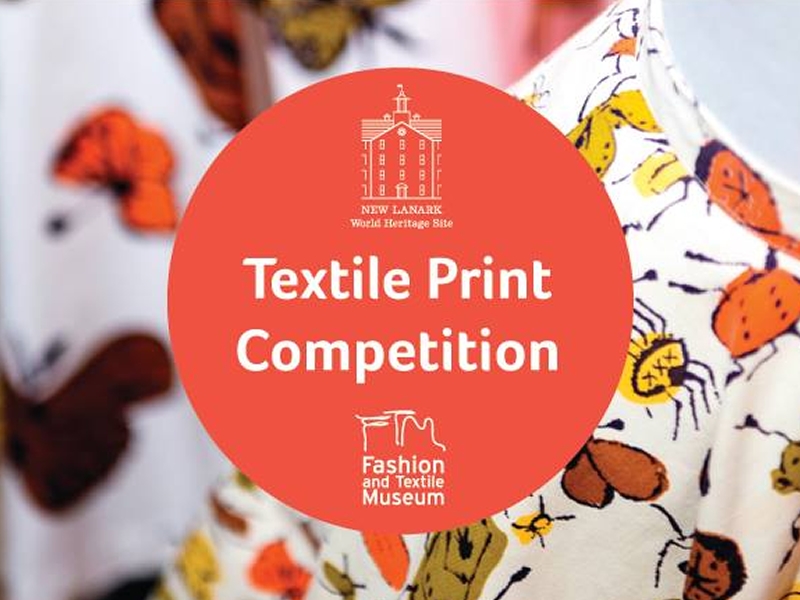 New Lanark launches textile print design competition