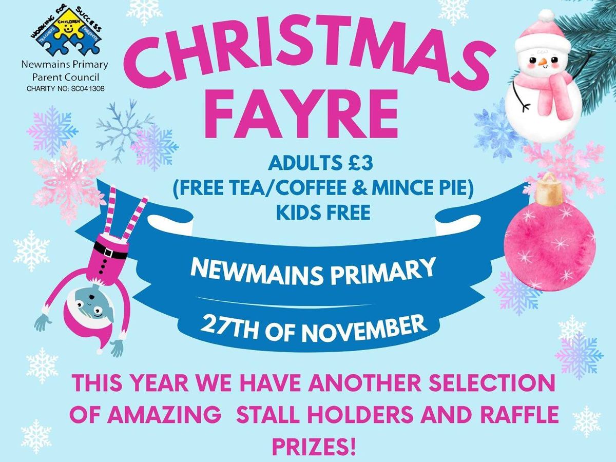 Newmains Primary Christmas Fayre