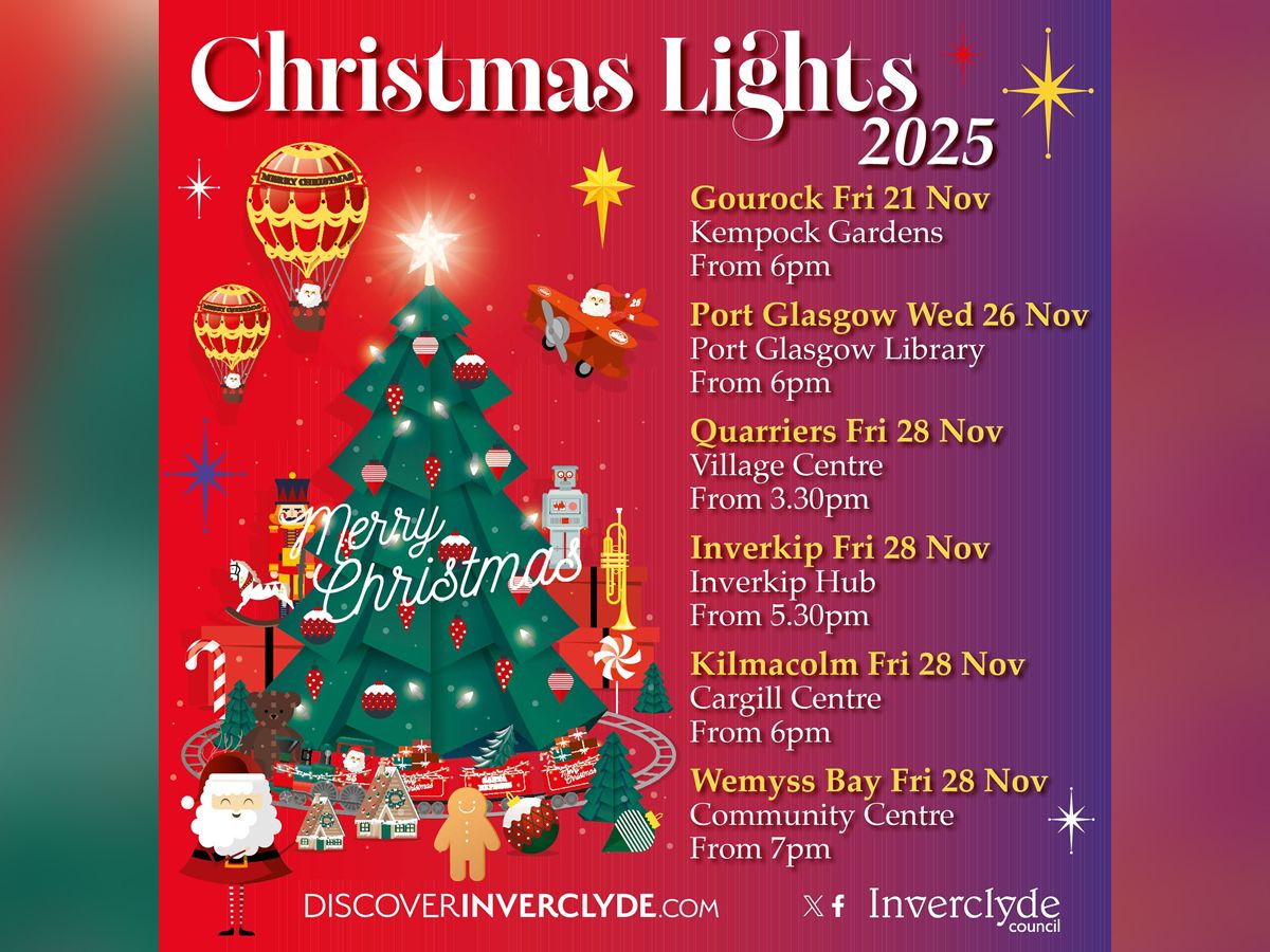 Inverclyde Christmas Light Switch On Events