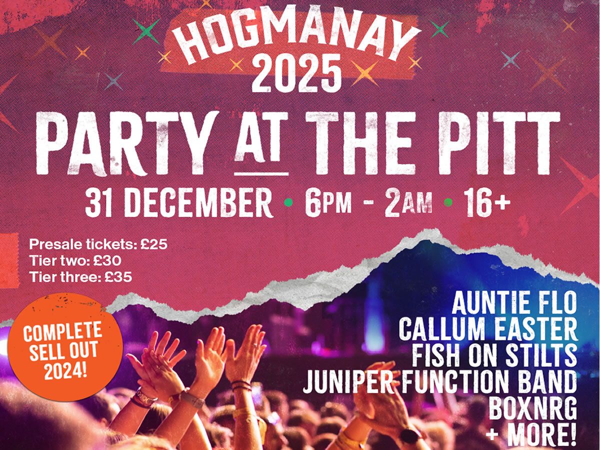 Hogmanay 2025: Party at The Pitt