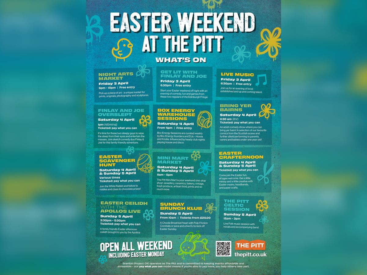Easter Weekend at the Pitt