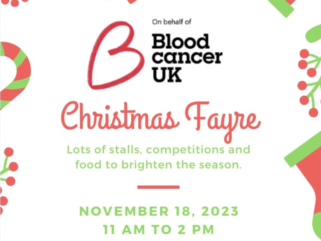 Blood Cancer UK Christmas Fayre