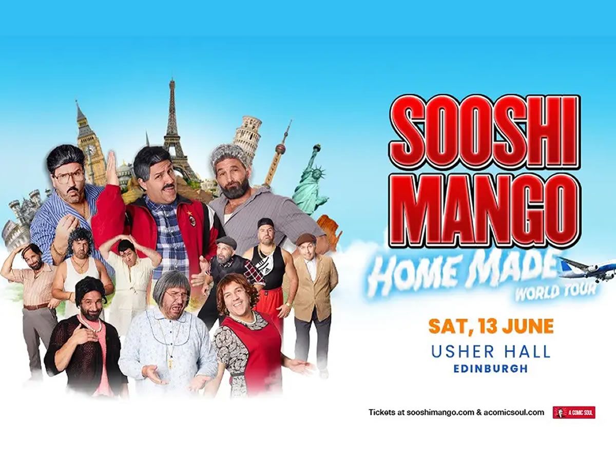 Sooshi Mango: The Home Made World Tour 2026
