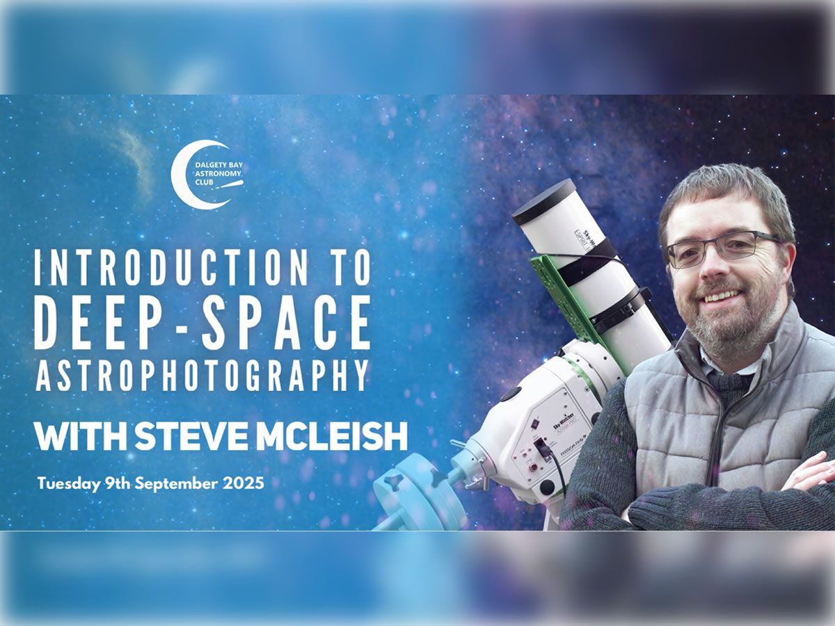Introduction To Astrophotography with Steve McLeish