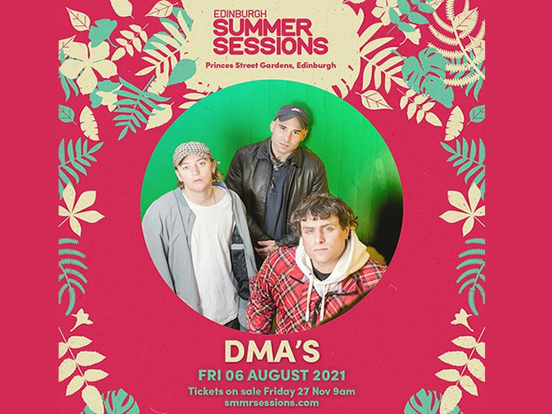 DMAs announced for Edinburgh Summer Sessions 2021