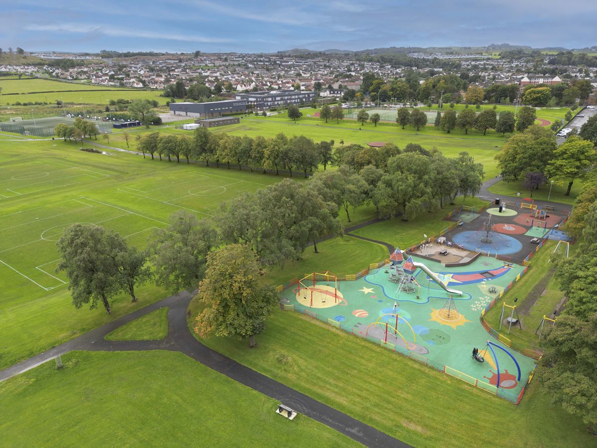 Green Flag flies in Cowan Park for first time
