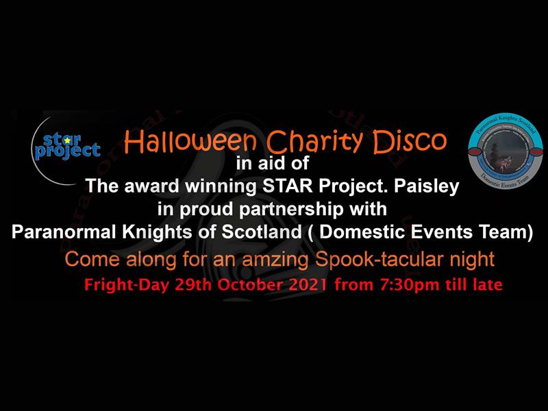 Halloween Spooktacular Family Disco Fundraiser