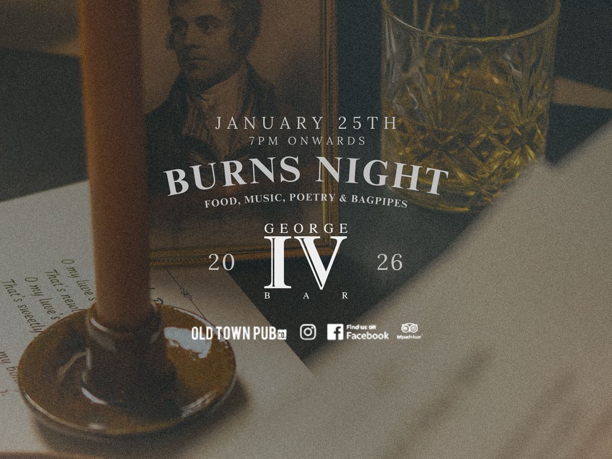 Burns Night at The George IV Bar