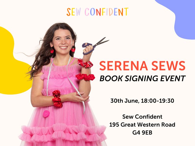 Serena Sews Book Signing Event