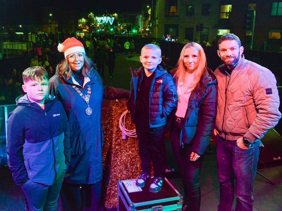 Thousands turn out for the annual Paisley Christmas Lights Switch On event