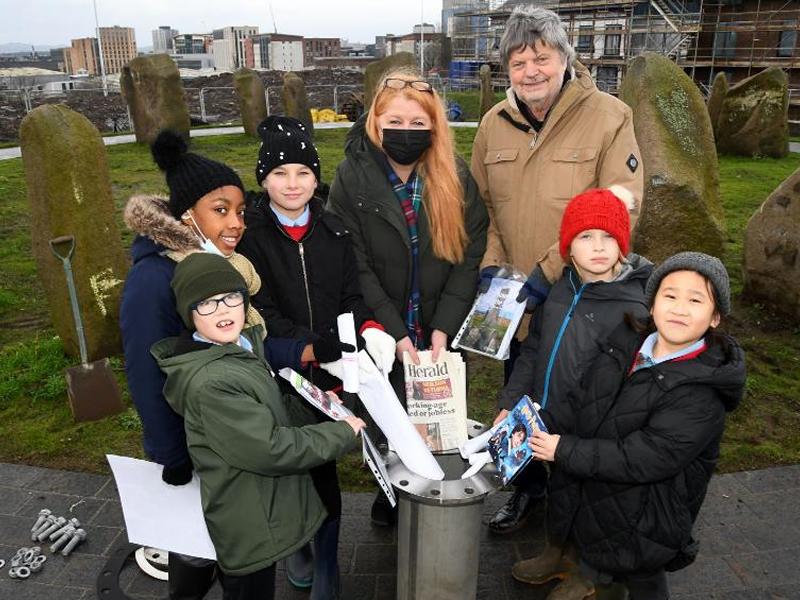 Sighthill time capsules buried