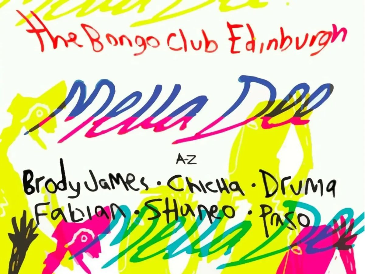 Mella Dee @ Bongo Club