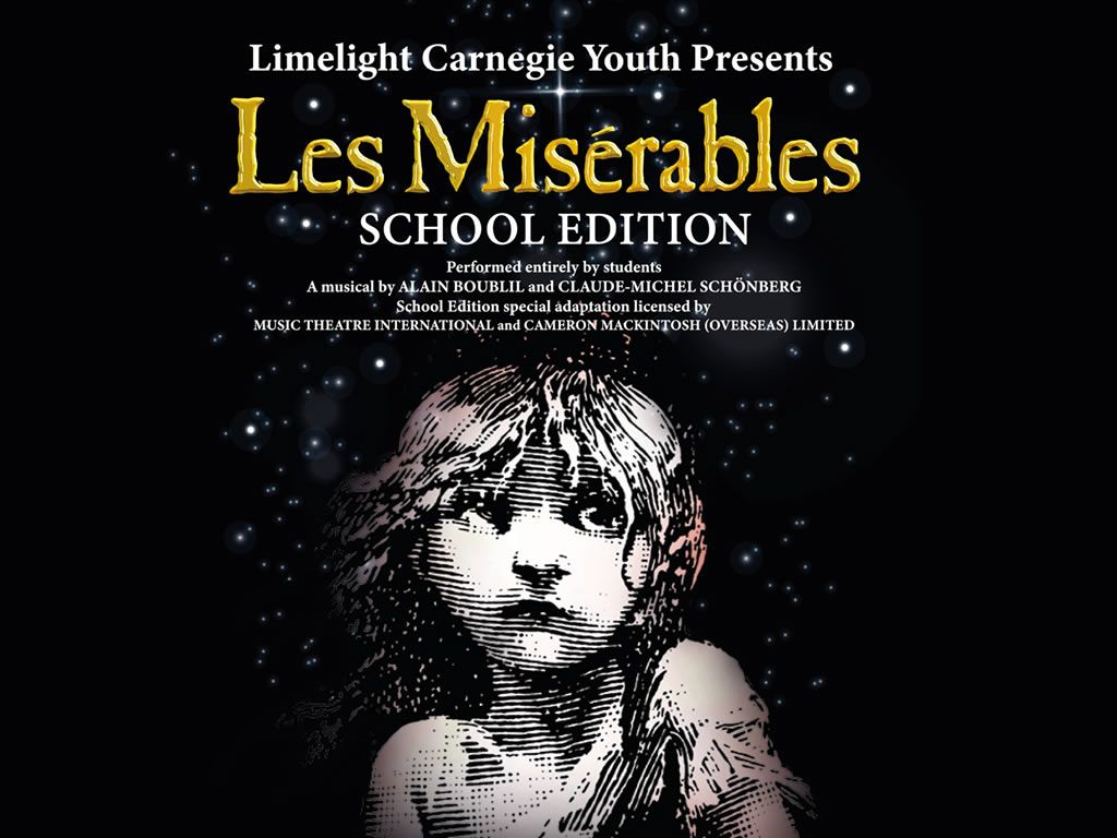 Limelight Carnegie Youth Theatre presents: Les Misérables