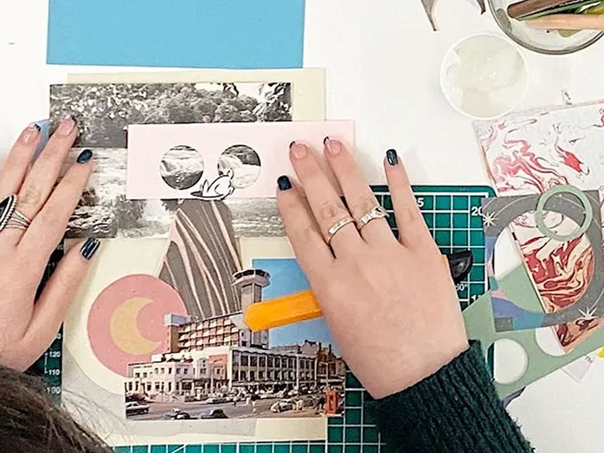 Collage Workshop with Concrete Nature