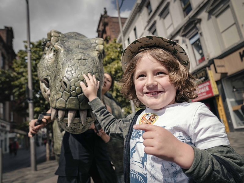 Dino World Live launches in Glasgow