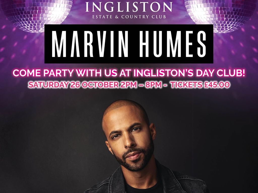 Marvin Humes - JLS ‘Day Club’
