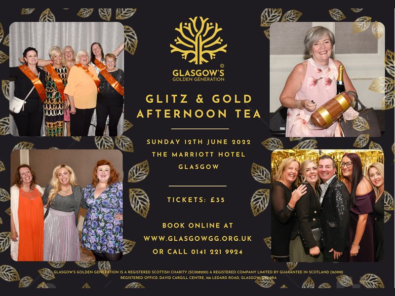 Glitz and Gold 80s Afternoon Tea