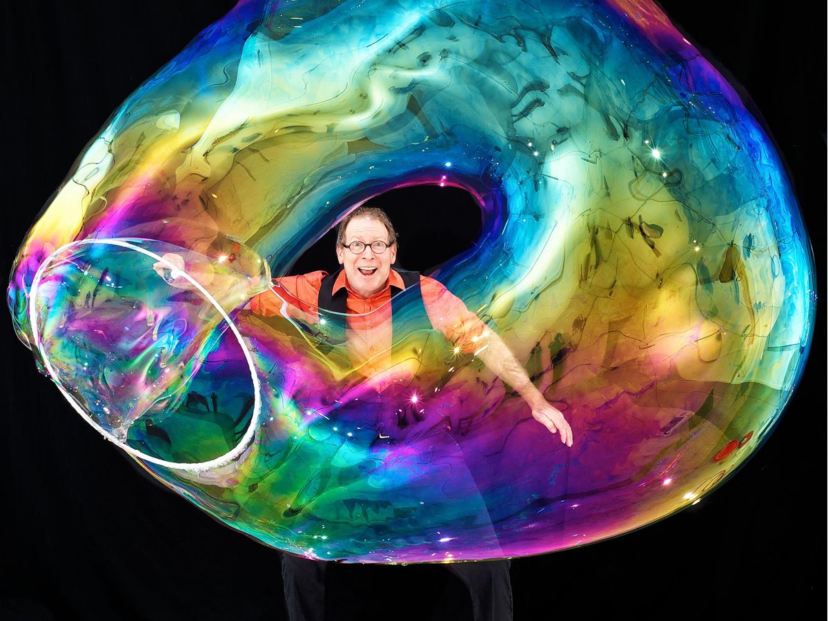 The Amazing Bubble Man