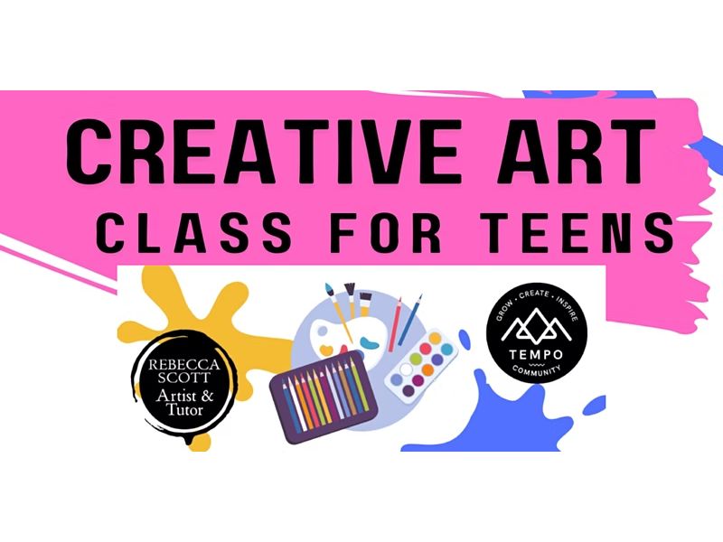 Creative Art Class for Teens at Tempo Community