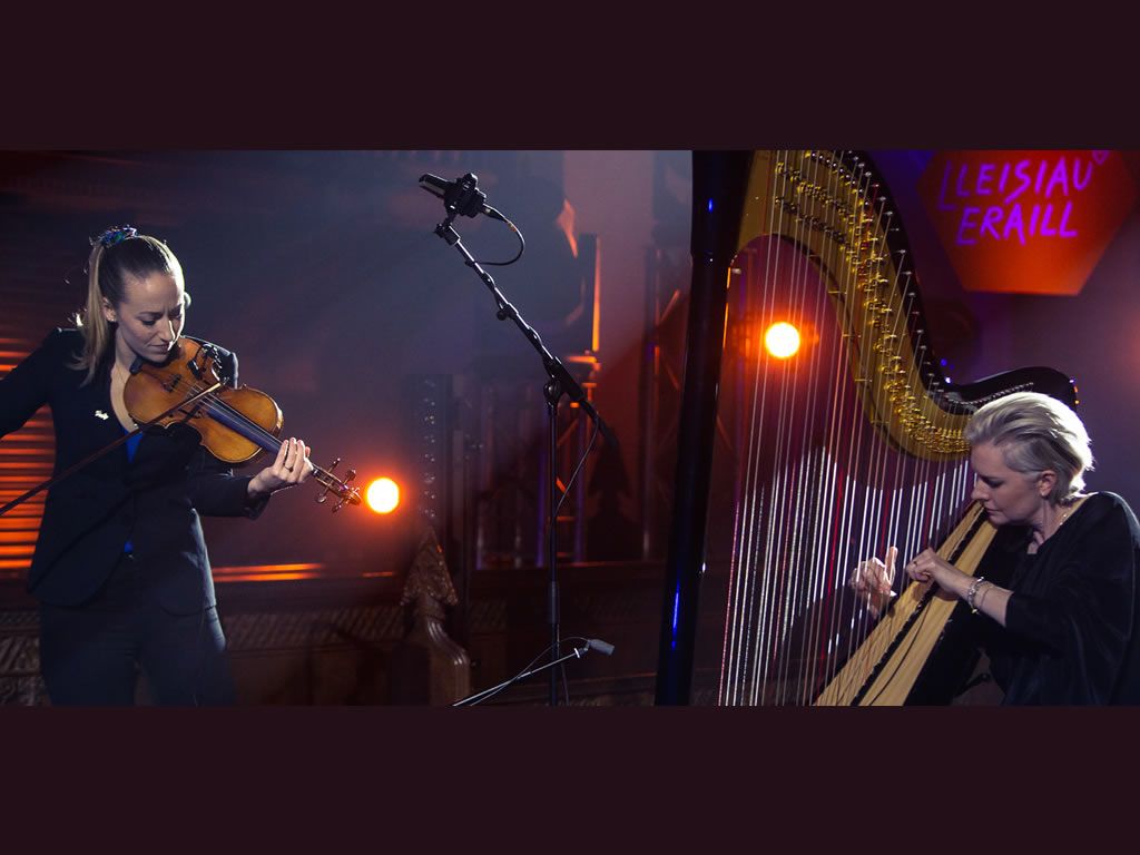 Aoife Ní Bhriain and Catrin Finch