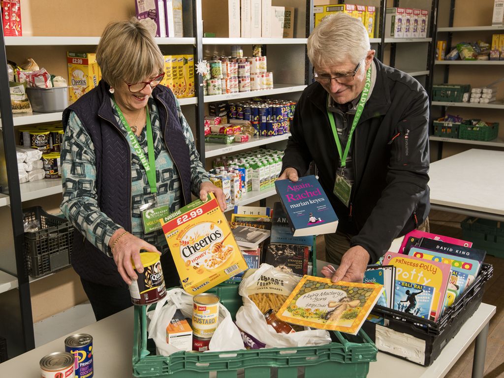 Charity to gift books through food banks this Christmas as demand increases